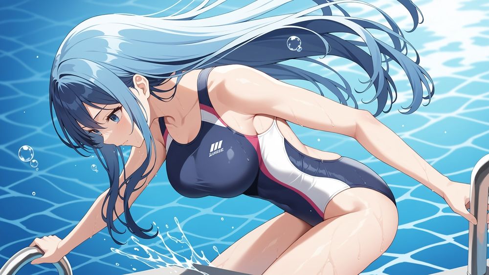 サンプル画像3:私立HR学園淫乱科2 水泳部編(ニート印刷所) [d_453228]