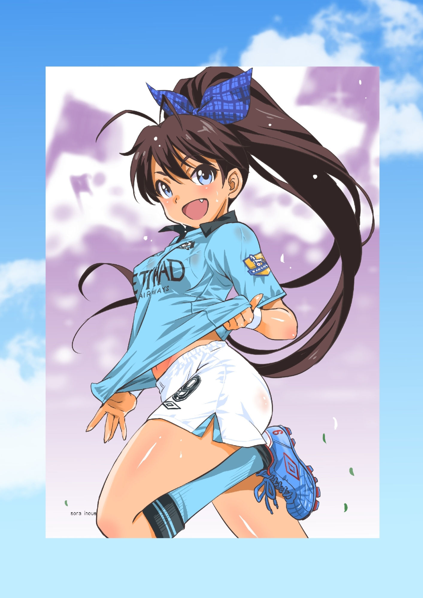 サンプル画像2:THE IDOL〇@STER SOCCER illustration 2（コメ無し電子限定）(いのうえ空) [d_453242]