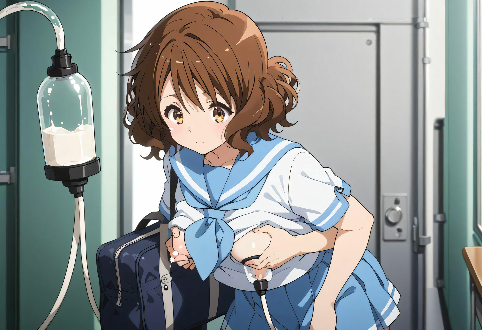 サンプル画像1:先輩は意外と優しい(クロノサイクル) [d_453255]