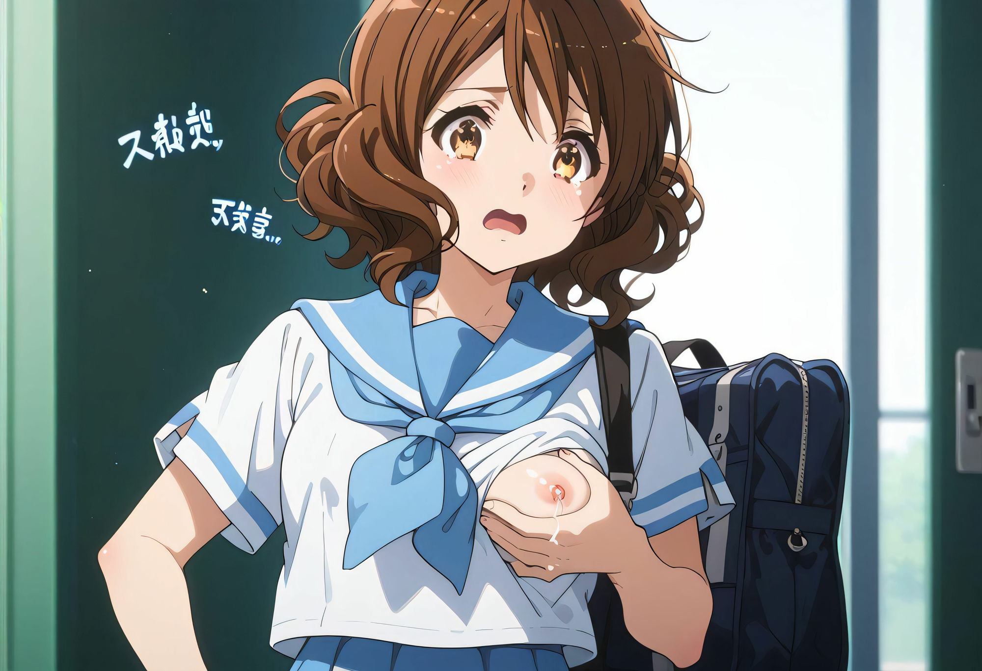 サンプル画像2:先輩は意外と優しい(クロノサイクル) [d_453255]