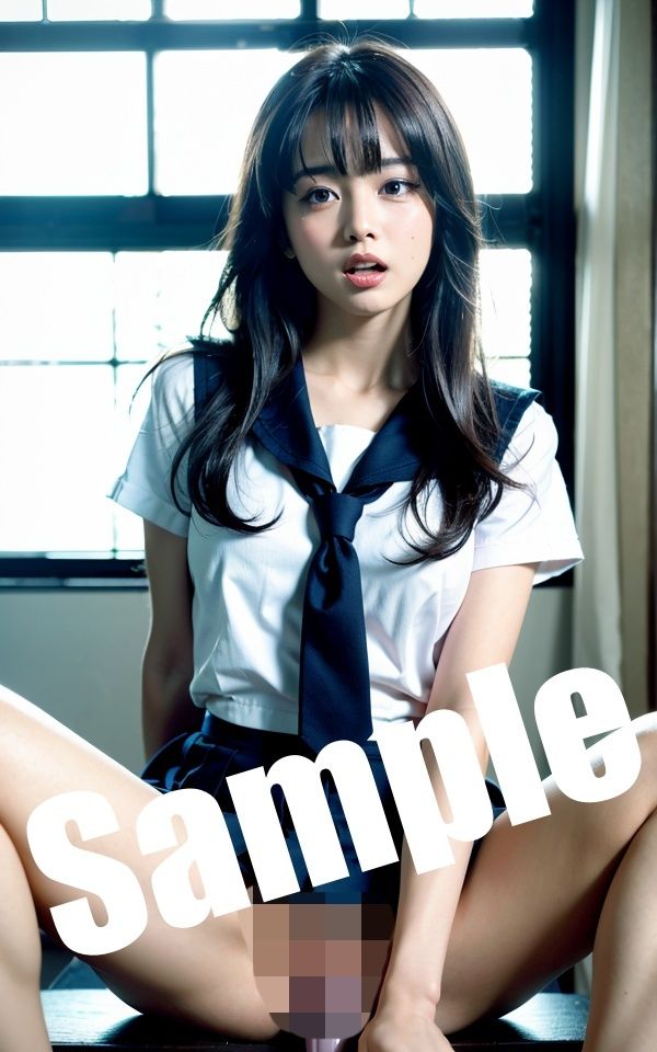 サンプル画像4:淫らな放課後 Vol1.セーラー服編(エロ見放題タイム) [d_453272]