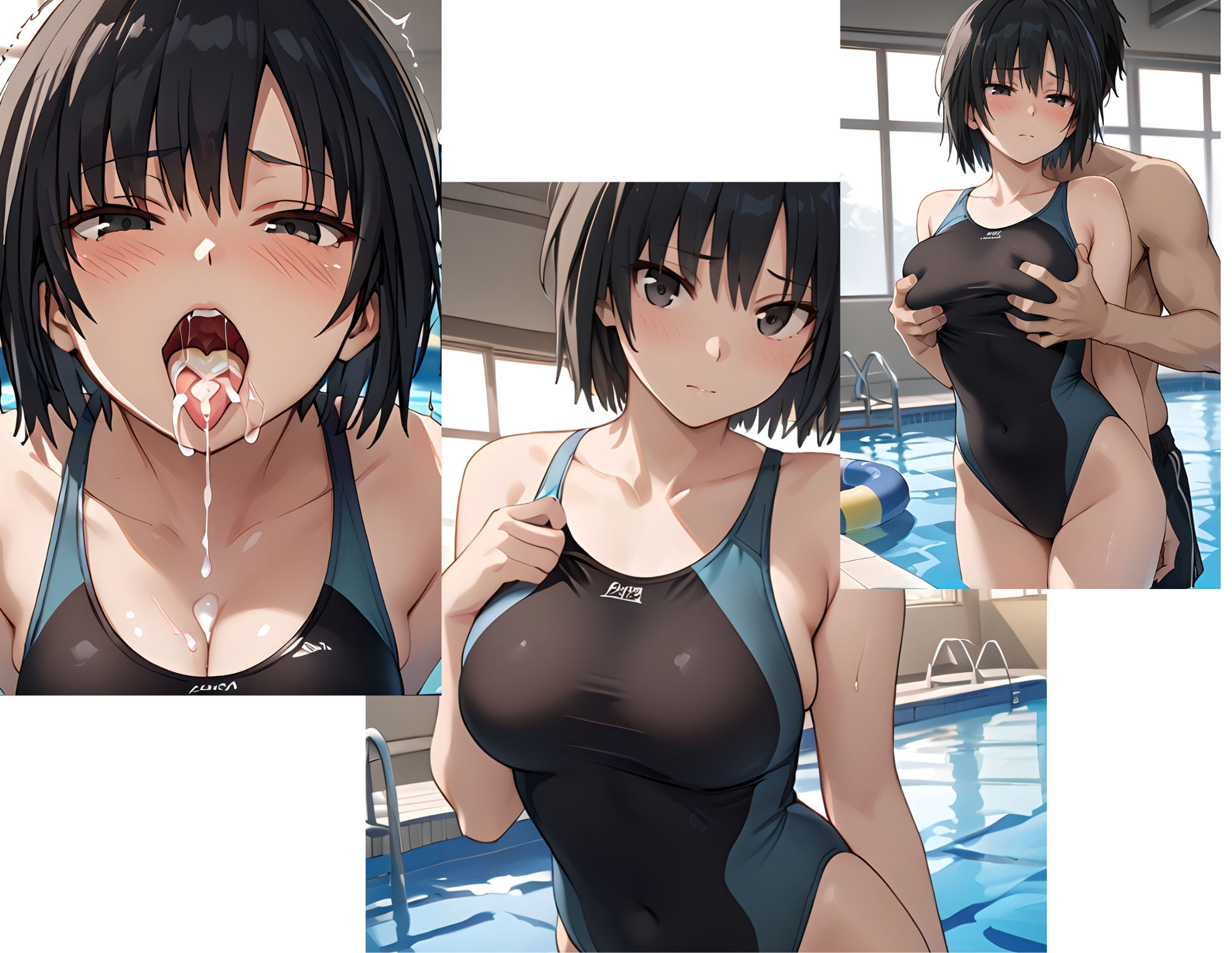 サンプル画像4:アマ〇ミ 自主練中に先生から誘われその場でXXX 七〇逢(テケテケ) [d_453283]