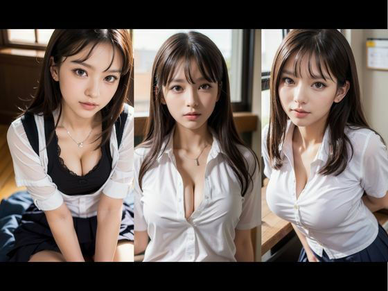 サンプル画像4:女子校生のチラリズム(ももいろひめこ) [d_453313]