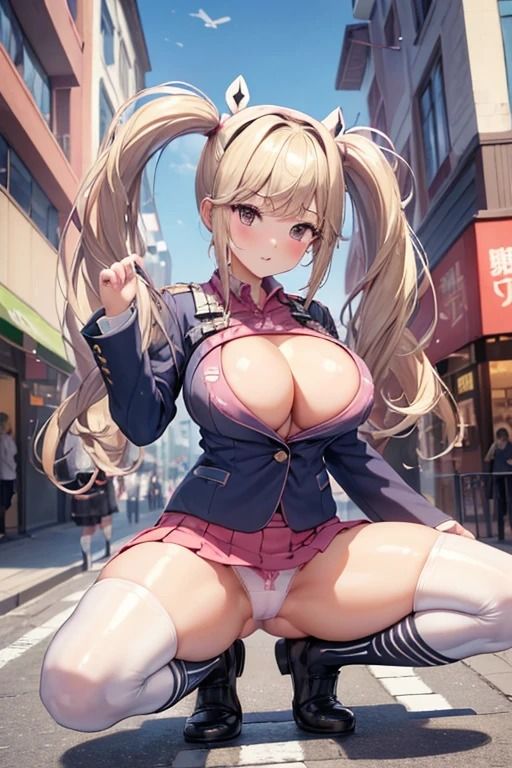 サンプル画像1:パンチラ祭り 制服コレクション(なかなか) [d_453340]