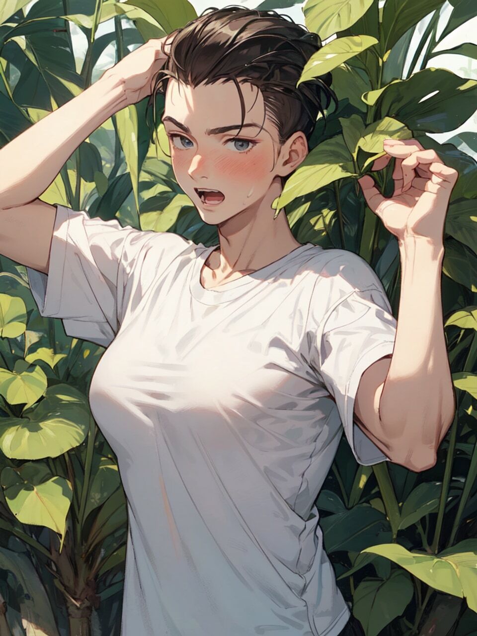 サンプル画像1:イブと青い鳥 男が女になる画集(真城の秘宝館) [d_453366]