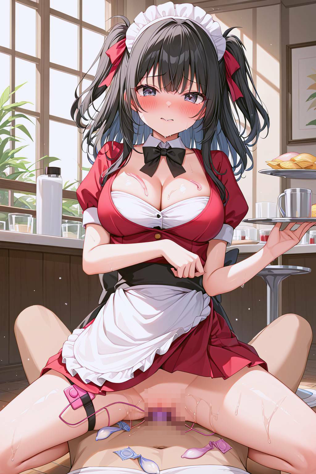 サンプル画像5:裏側の彼女たち〜夢見るウェイトレス1(ぱてぃすりーず) [d_453375]