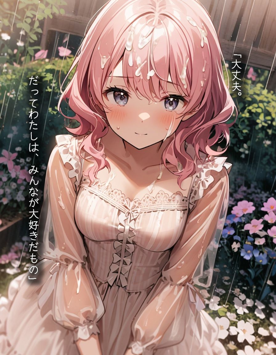 サンプル画像3:『少女の花園』(白読宮廷人) [d_453398]