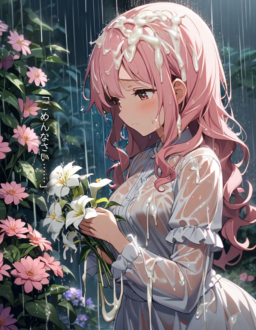 サンプル画像4:『少女の花園』(白読宮廷人) [d_453398]