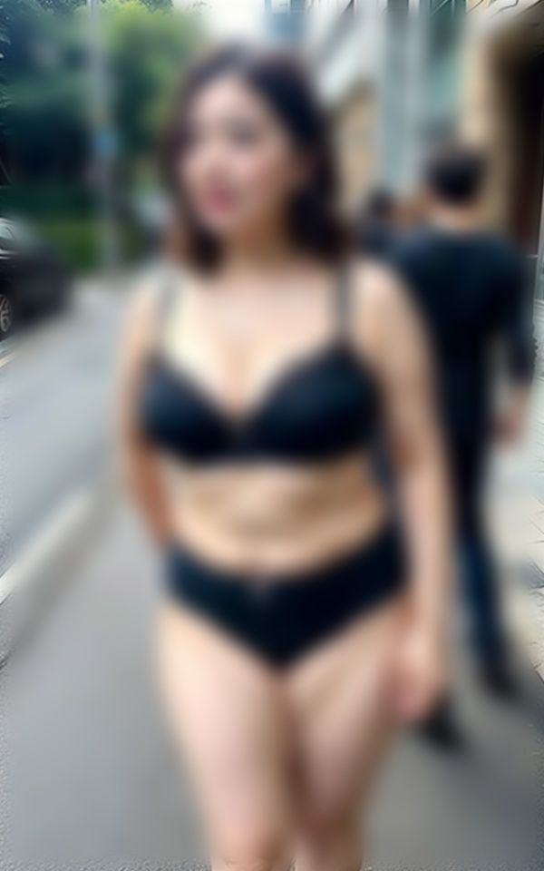 サンプル画像4:【デブ下着散歩】ぽっちゃり脂肪を燃やす198人(ド変態倶楽部) [d_453405]