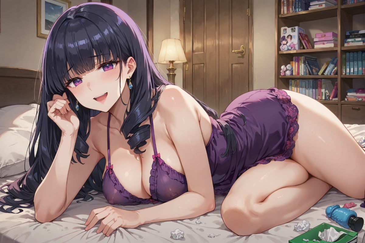 サンプル画像3:弱者男性息子と母親とのひきこもり近親相姦生活 四葉○夜(maz) [d_453487]