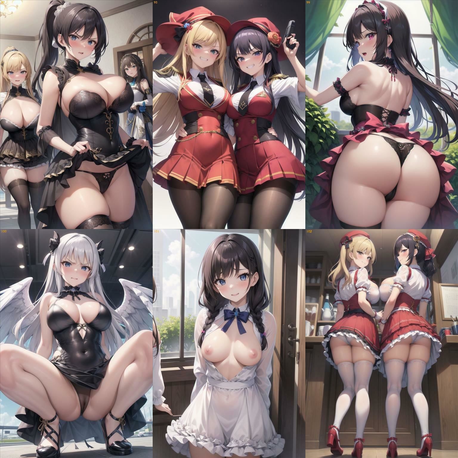 サンプル画像2:エッチなアイドルの誘惑(NOTモザイク製作所) [d_453508]