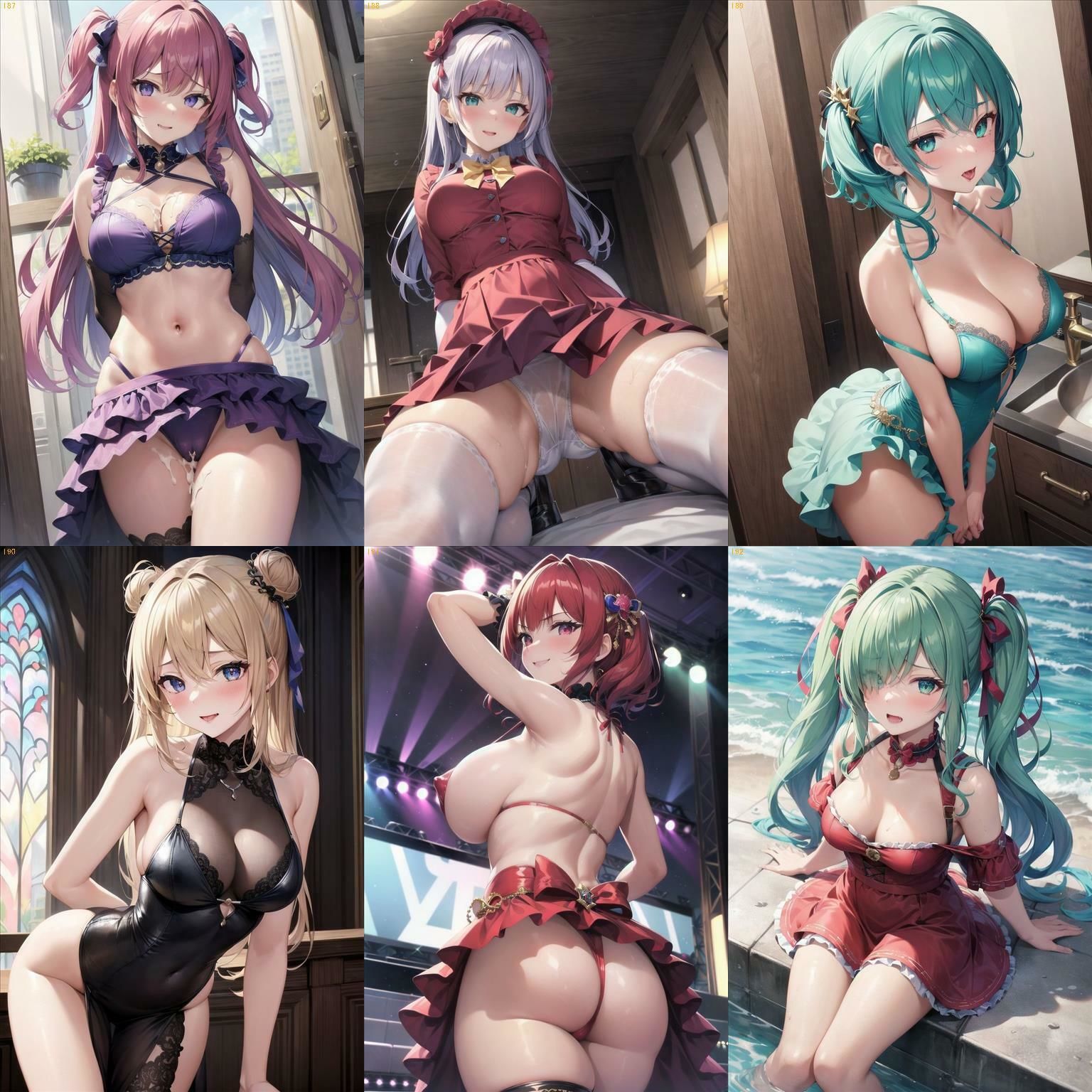 サンプル画像4:エッチなアイドルの誘惑(NOTモザイク製作所) [d_453508]