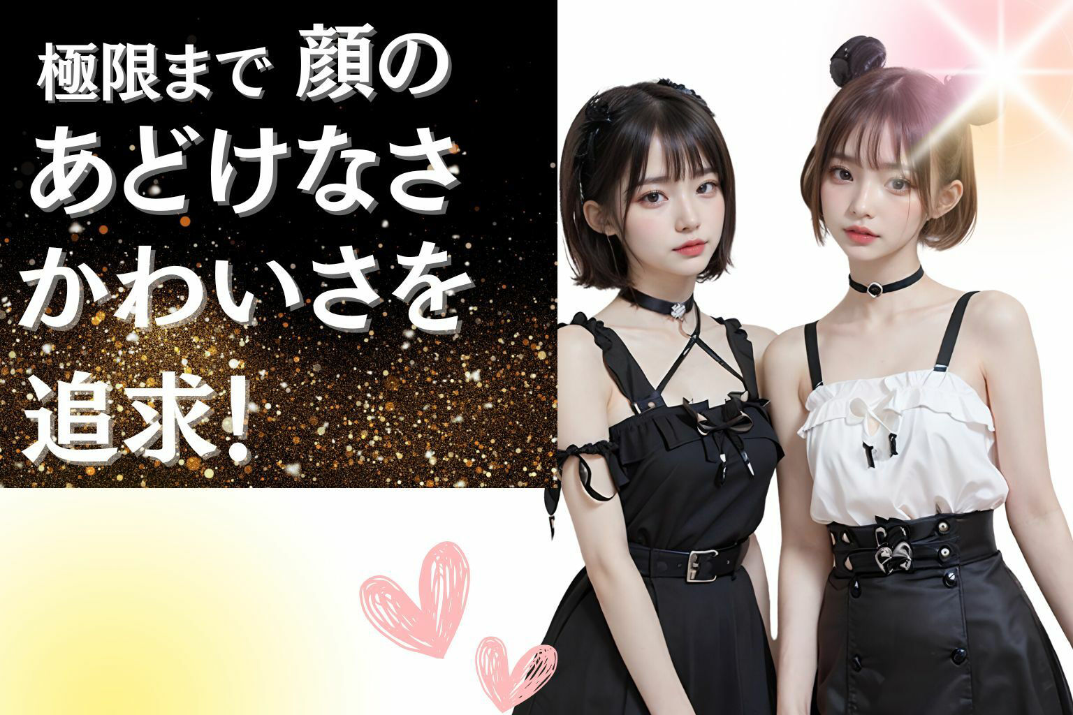 サンプル画像1:地雷系女子校生(妄想族AI) [d_453590]