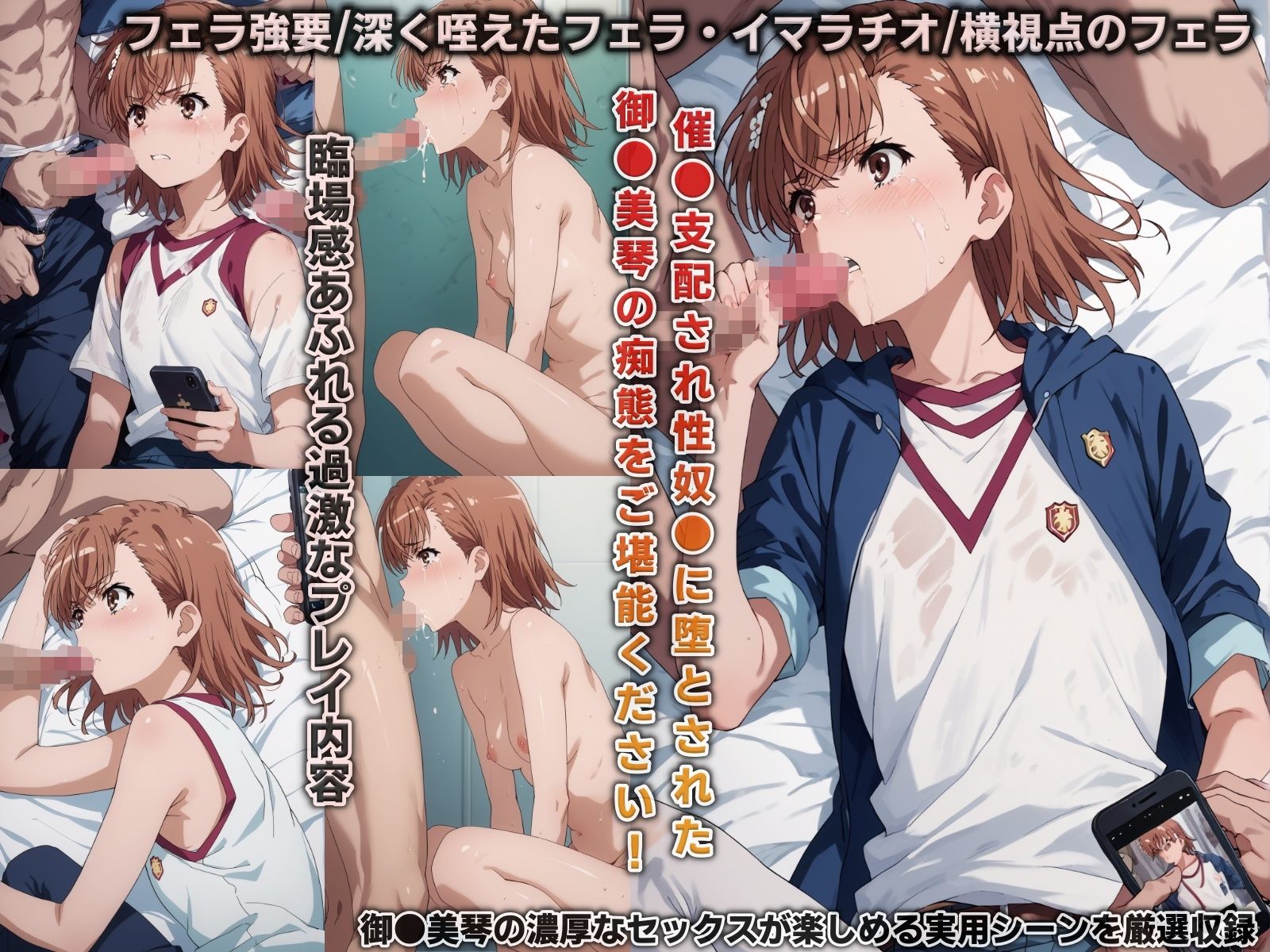 サンプル画像2:性奴○に堕ちたヒロイン…とある●学の超電磁砲/御●美琴編（催●支配され多様な体位で犯●れ続け快楽堕ち）(バリューシコリティ) [d_453596]