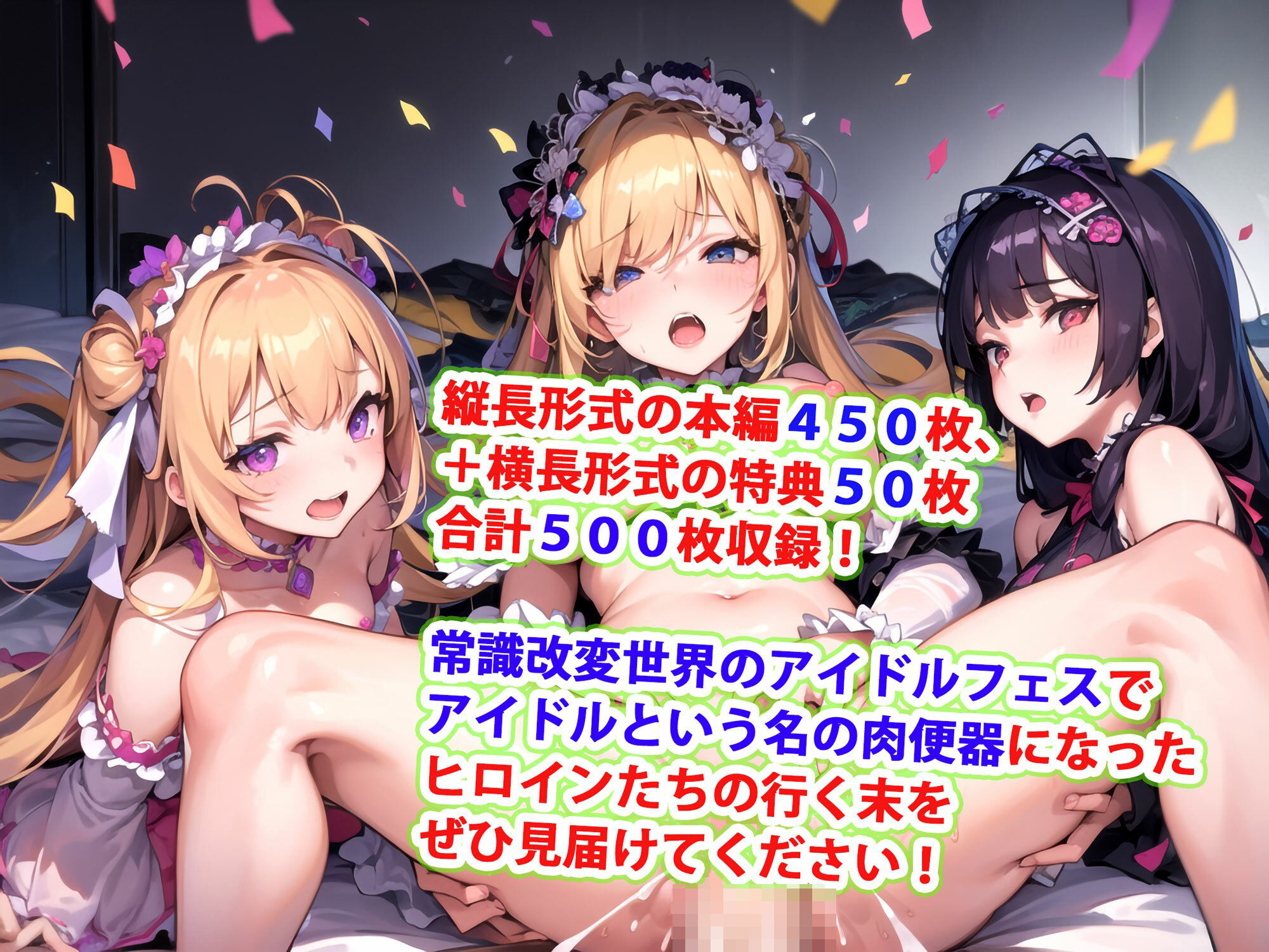 サンプル画像5:アイドルフェスでは性奉仕が常識です！？(ミンカン・ト・ジョーシキカイヘンスキー三世) [d_453610]