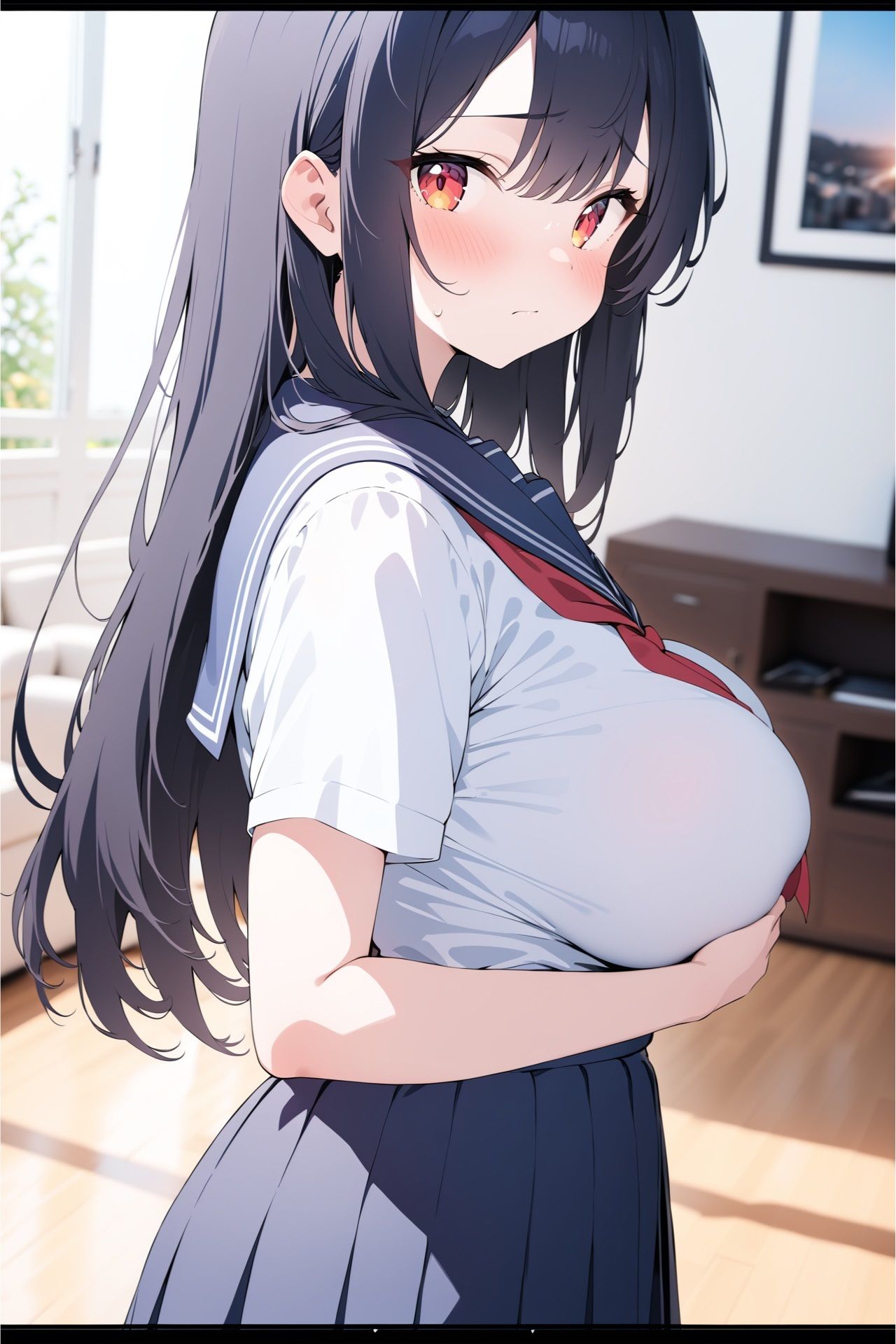 サンプル画像1:黒髪女子校生は義父に犯●れたい(JKギルティ) [d_453702]