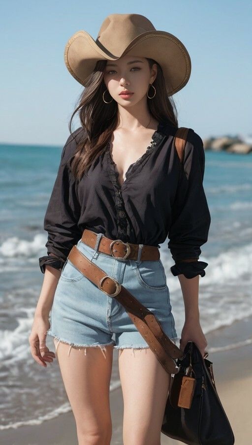 サンプル画像4:パイレーツコスでパシャリ写真集(666のAI美女倶楽部) [d_453787]