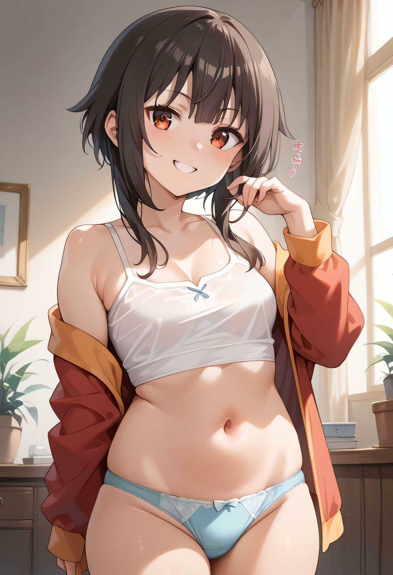 サンプル画像3:少しだけですからね(いちじくの野) [d_453811]