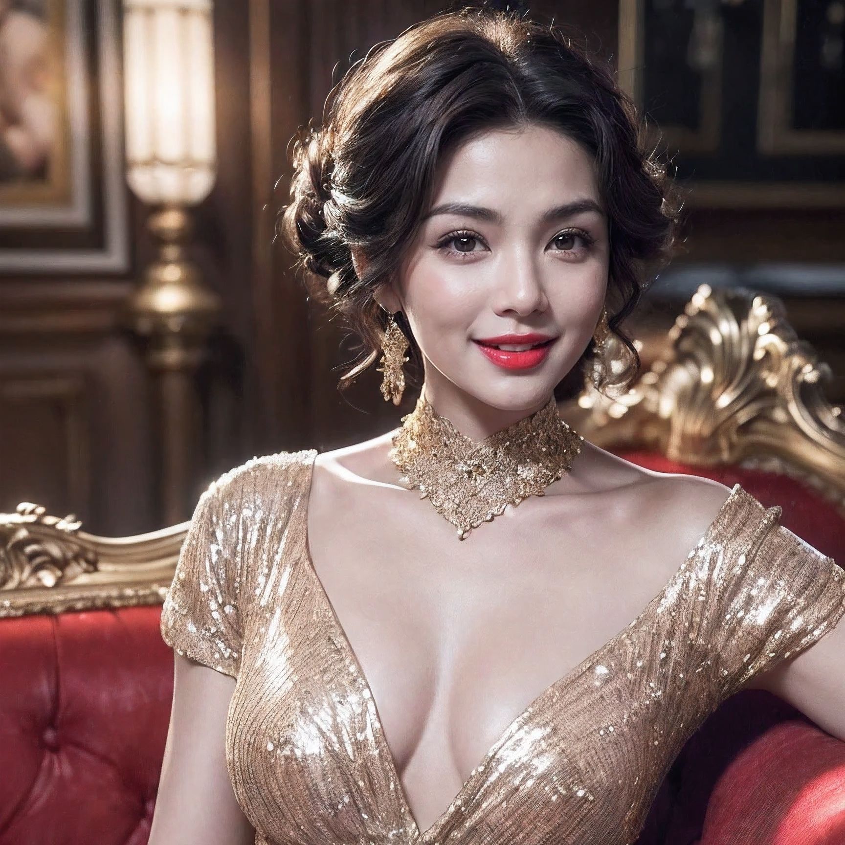 サンプル画像3:【AI】熟女ホステスを‘ヤル！！’(熟女コレクション) [d_453854]