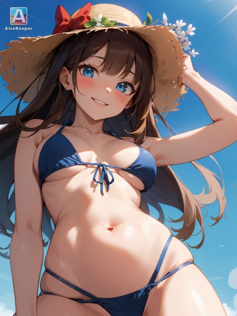 サンプル画像2:グラビア撮影 南の島(AiceKeeper) [d_453856]