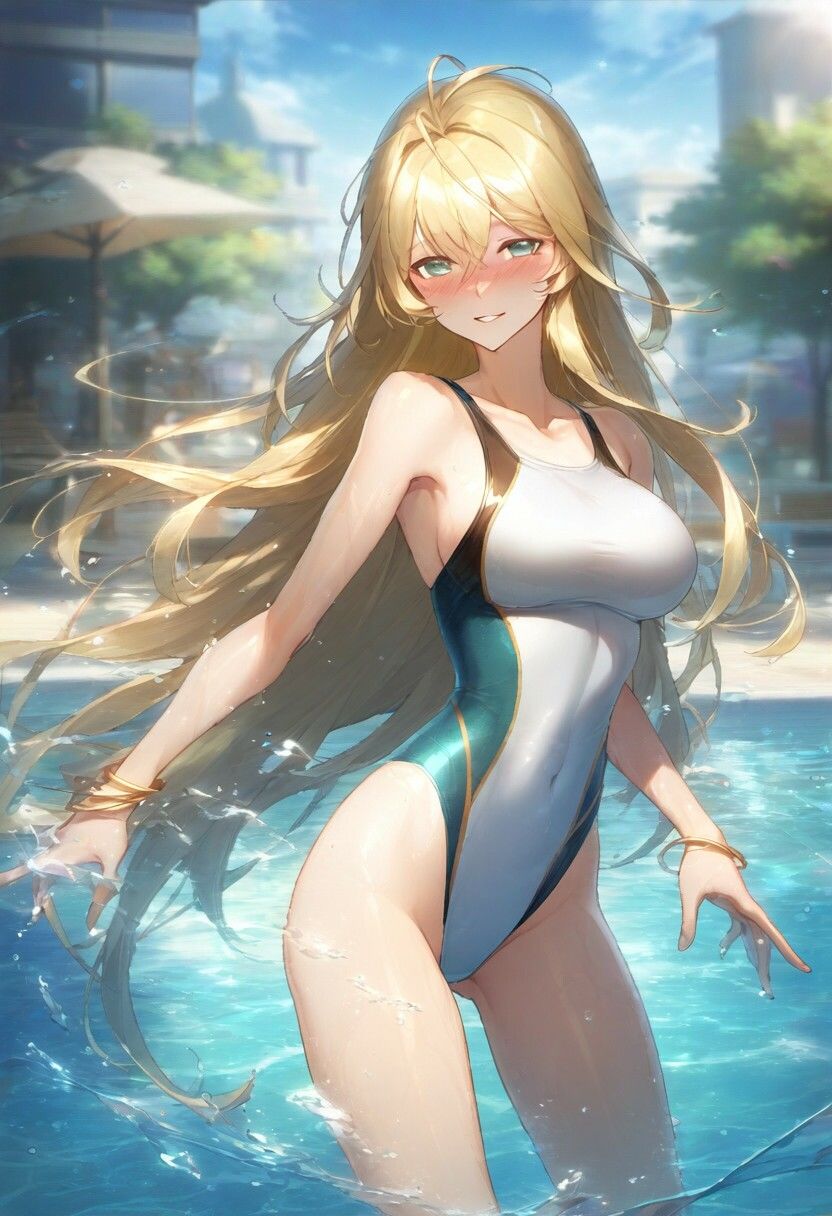 サンプル画像6:競泳水着の女たち(秘密の占い師) [d_453925]