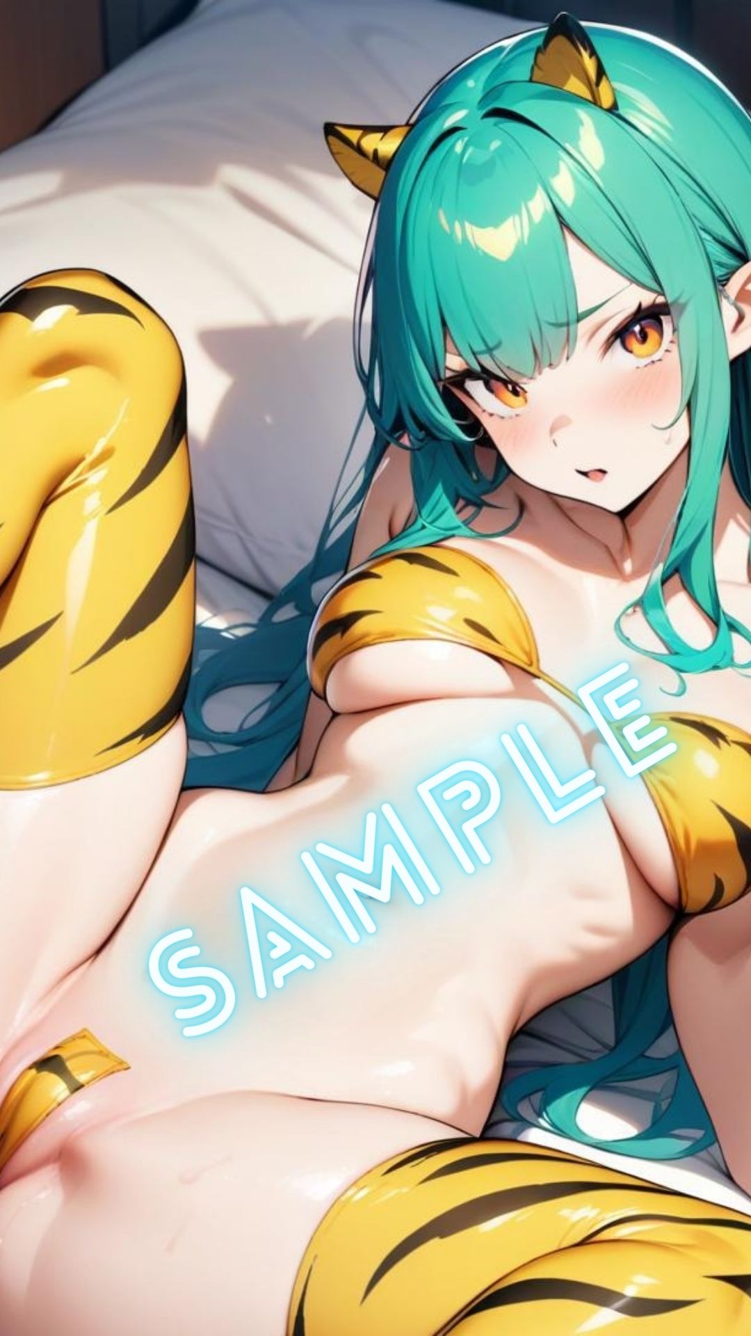 サンプル画像4:うる◯やつら ラ◯ちゃん風 画像集(パンティー旅情) [d_453937]