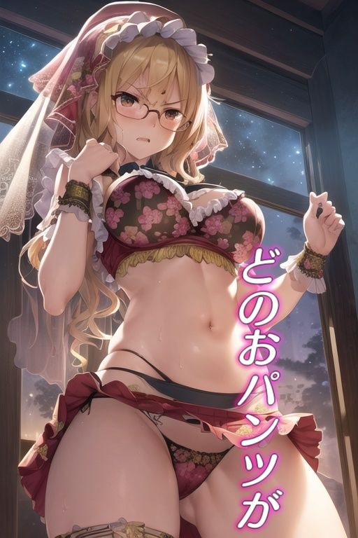 サンプル画像6:嫌な顔してパンツ見せてくる女の子〜踊り子編〜(AIパンツ部) [d_453954]