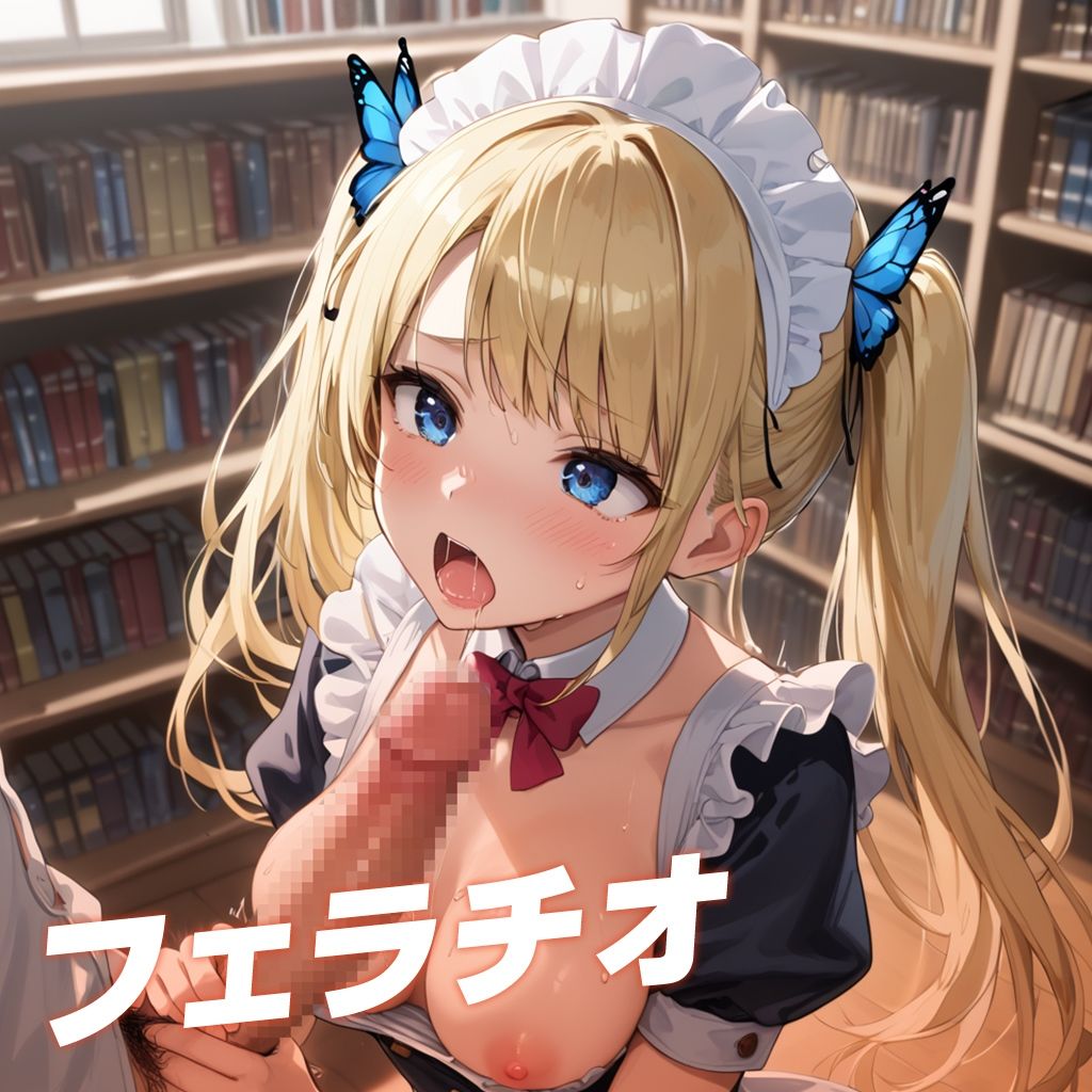 サンプル画像4:街のメイドさん(フワガールズ) [d_453964]