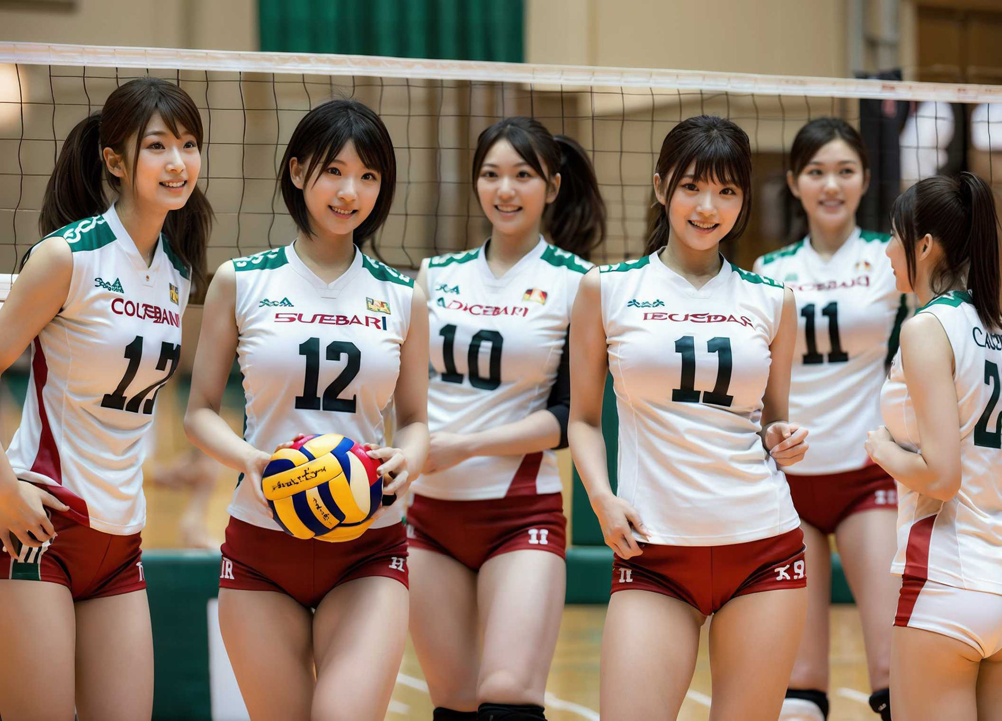 サンプル画像3:最強 美女軍団 おっぱい巨乳バレー部？(SakuraBooks) [d_454076]