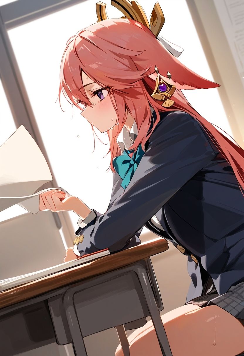 サンプル画像5:原◯ 八重◯子水着・制服グラビア画像集(ぱーぷるでい) [d_454084]