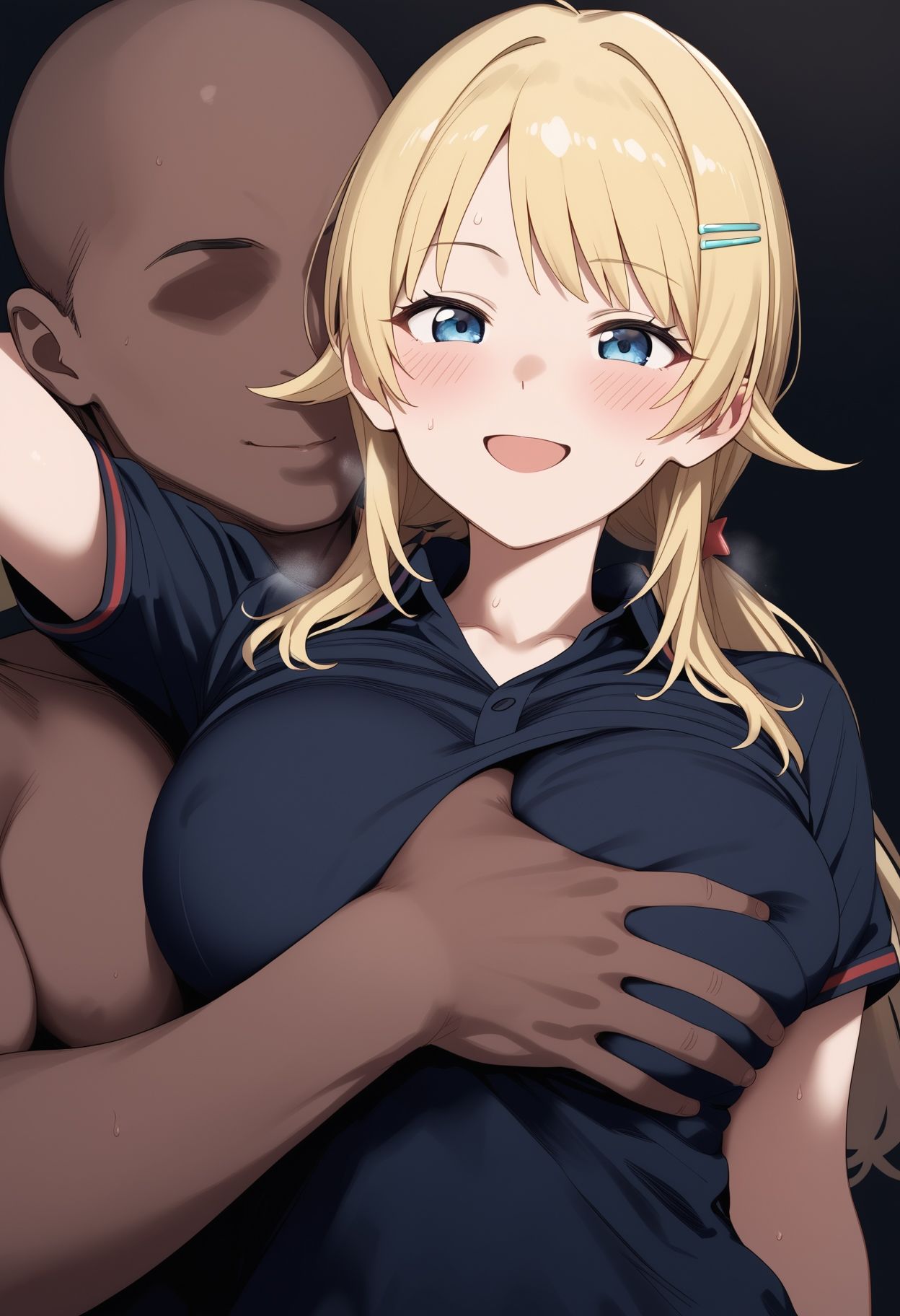 サンプル画像1:異文化交流 極太黒人チンポで初体験 -八宮めぐる-(素人万歳) [d_454085]