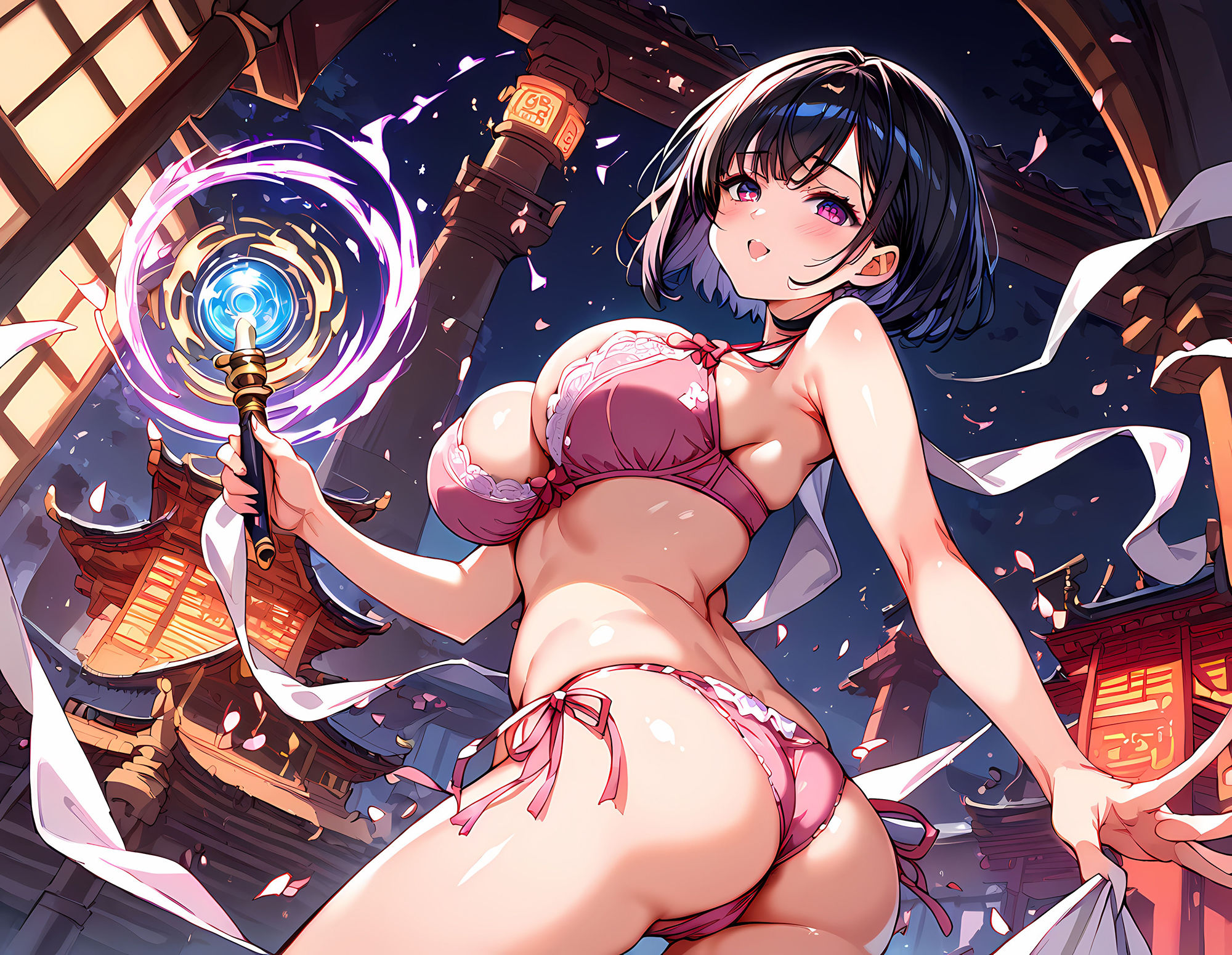 サンプル画像2:【300枚】エッチな魔法をかけてあげる2【4K】(ラーの導き) [d_454110]