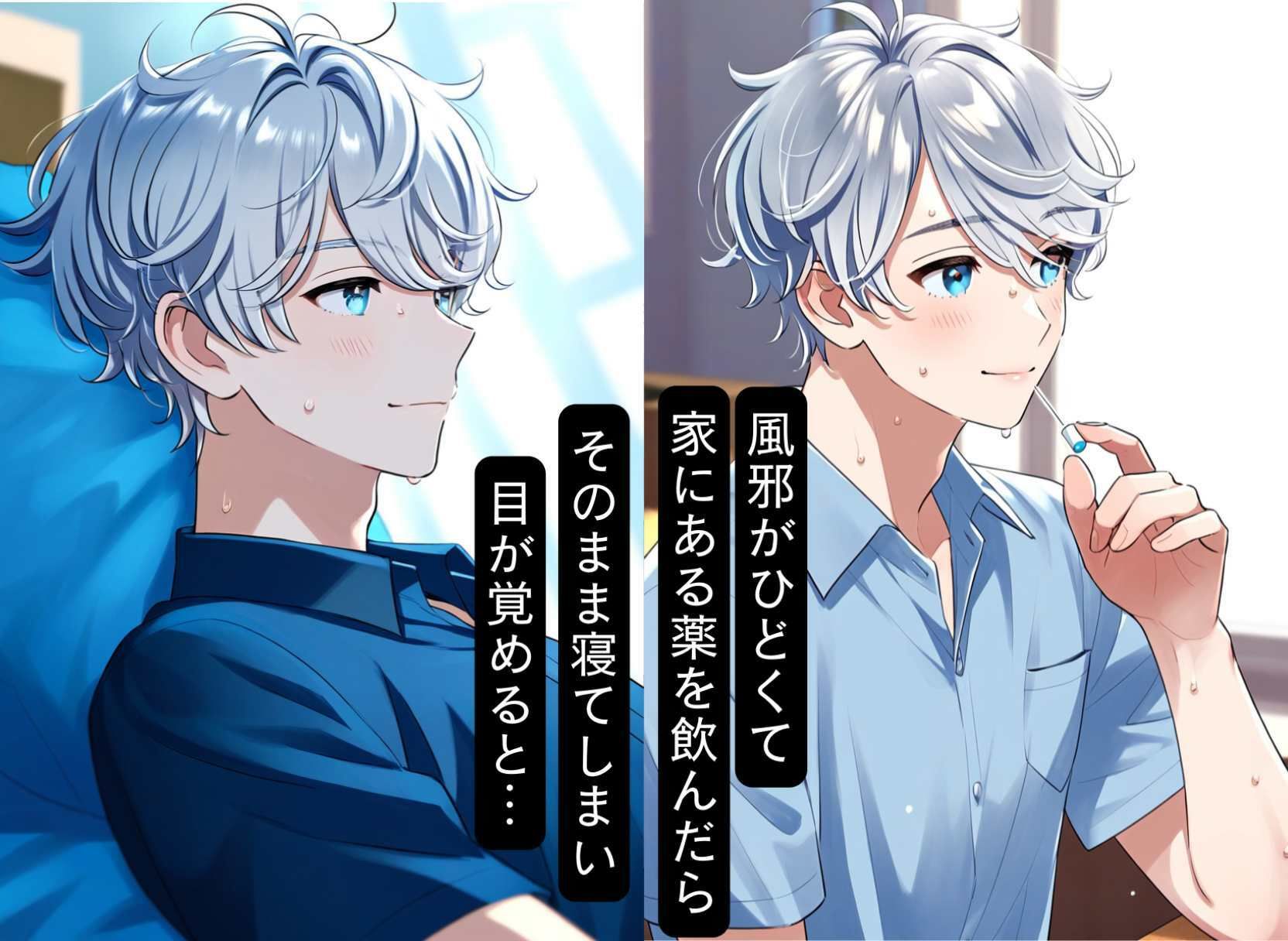 サンプル画像2:性転換！女体化したら性欲メス堕ち、パパ活おじさんとTSセックス(シコリの森) [d_454115]