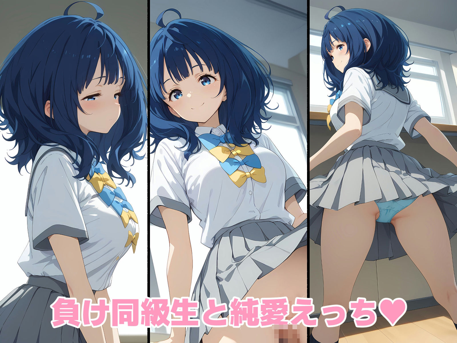 サンプル画像1:八〇見杏菜と純愛えっち(アルデンテ) [d_454119]