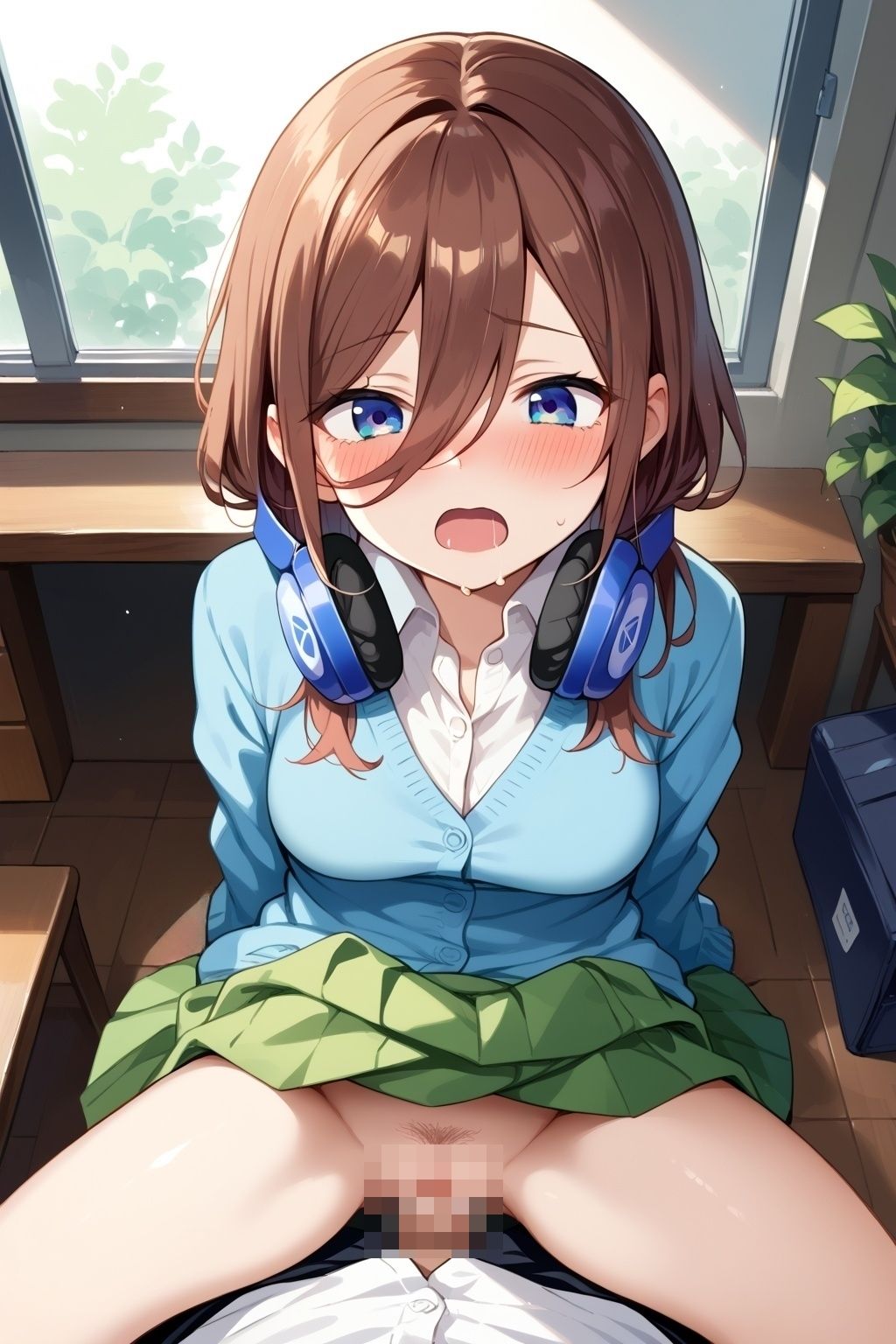 サンプル画像6:五等分◯花嫁 校内射◯編(まな板同好会) [d_454139]