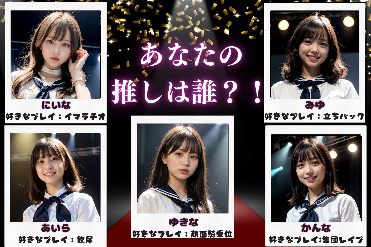 サンプル画像1:女子校生えちえちミスコングランプリ-あなただけの優勝者をきめろ！-(オーガニック) [d_454144]