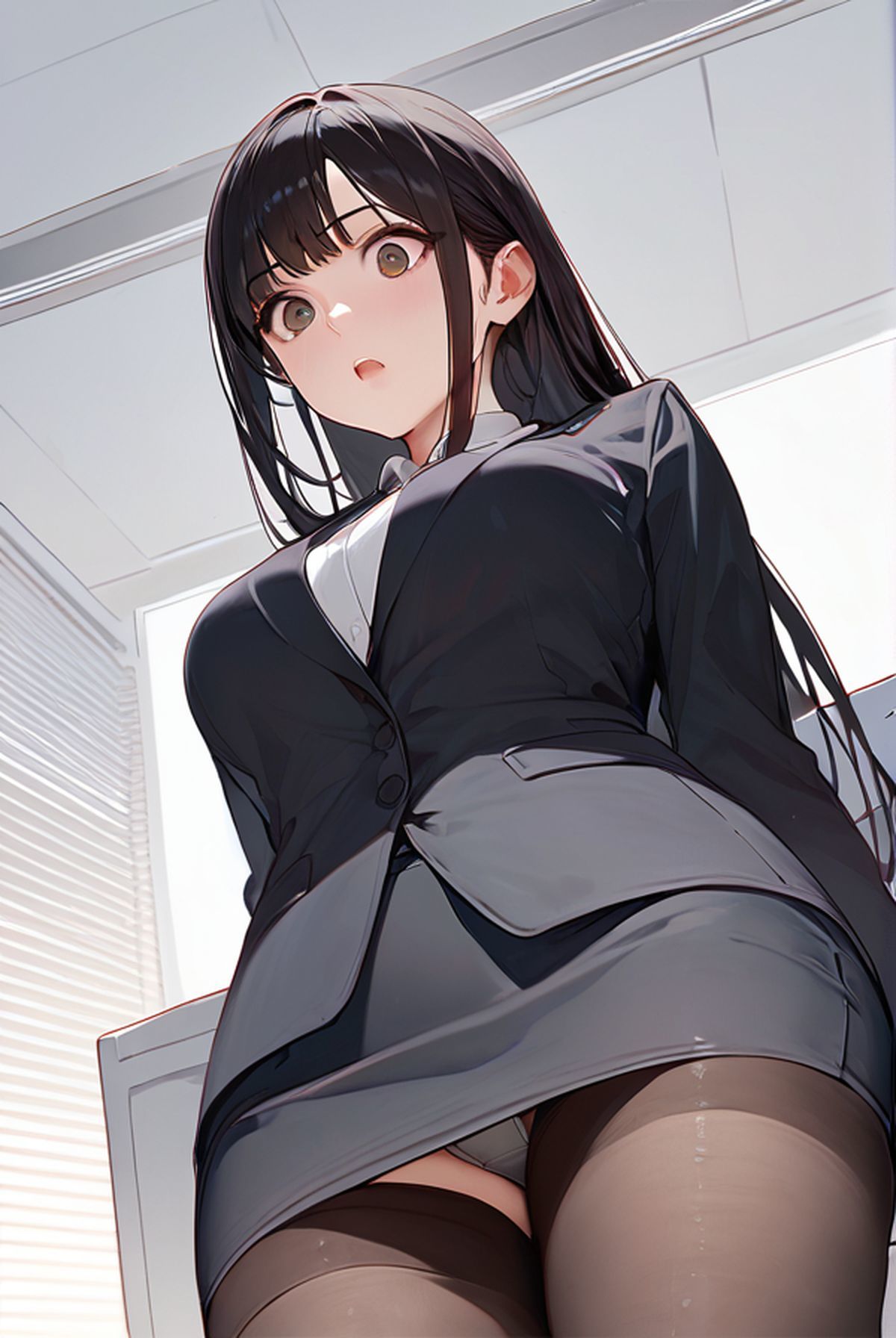 サンプル画像1:オフィスレディおパンツ見えてます！ローアングル宣言 Vol.01(ailoveproject) [d_454155]