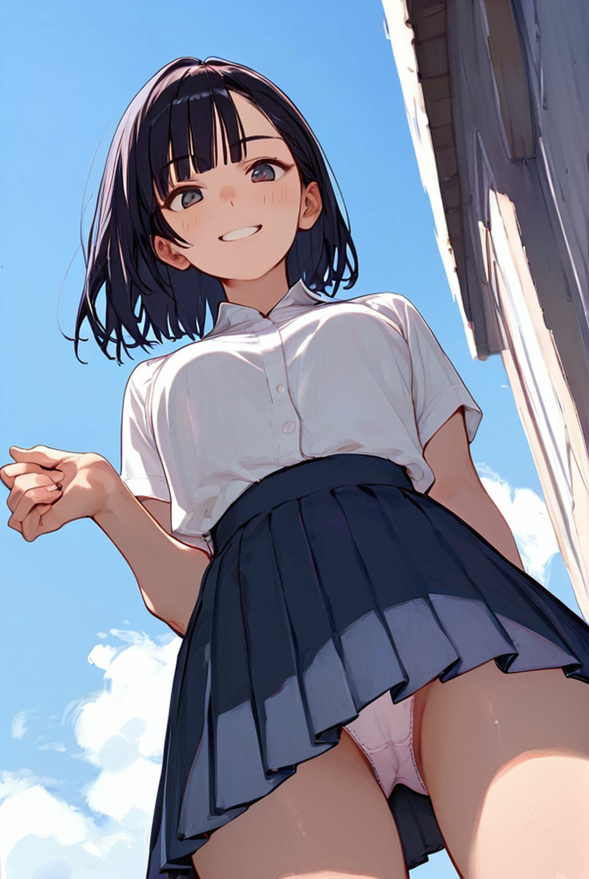 サンプル画像1:幼馴染のおパンツ見えてます！ローアングル宣言 Vol.02(ailoveproject) [d_454161]