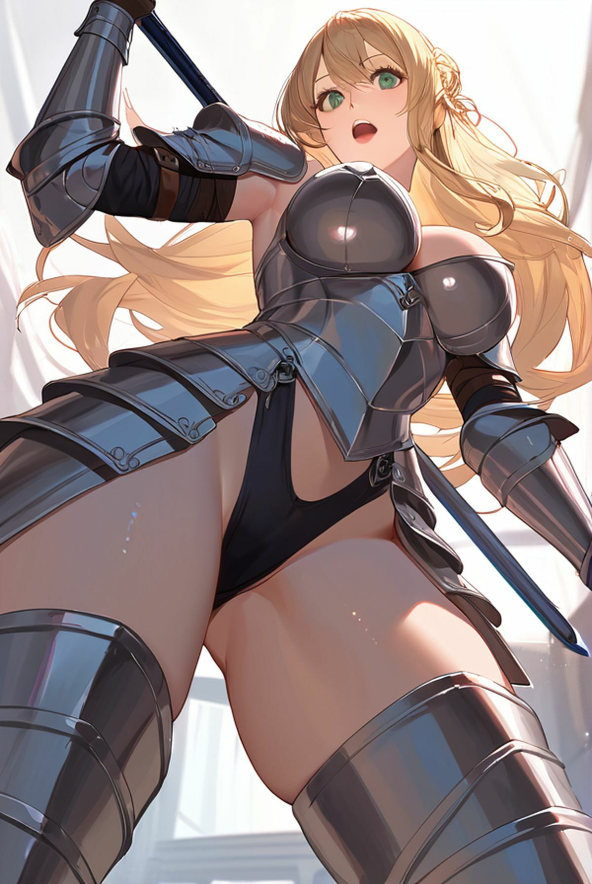 サンプル画像2:姫騎士のおパンツ見えてます！ローアングル宣言 Vol.04(ailoveproject) [d_454178]