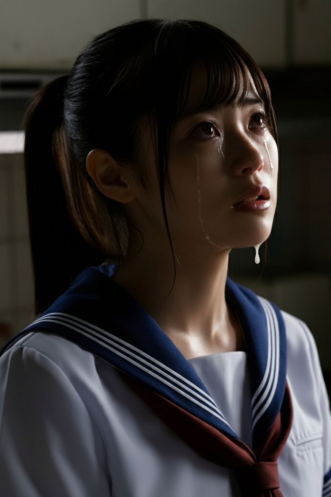 サンプル画像2:口内射精に慣れていないJK(もう限界) [d_454220]