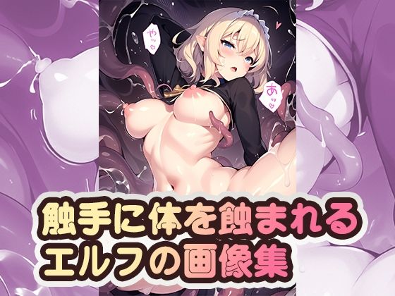 サンプル画像1:エルフ × 触手(ハラミ定食) [d_454300]