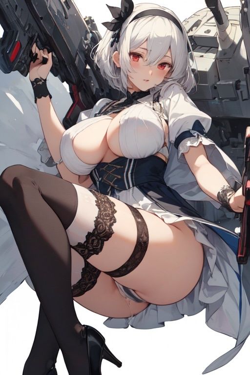 サンプル画像2:虹かけ誌 アズールレーン イラスト集6 シリアス 飲み干せずに、溢してしまいました(九情承太郎商店) [d_454307]