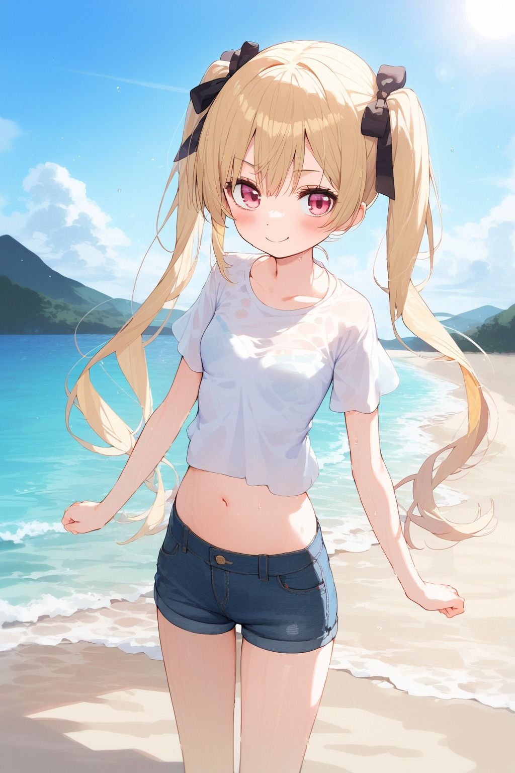 サンプル画像1:妹とビーチで中出しS●X 3（ツンデレ妹編）(FY工房) [d_454372]