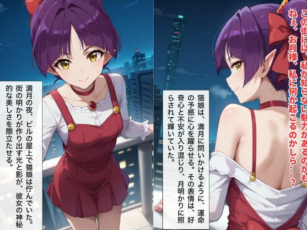 サンプル画像3:ゲゲゲの種付け！〜猫娘を完全支配して孕ませ完堕ち大作戦！〜(種付けオジサン放浪記) [d_454390]