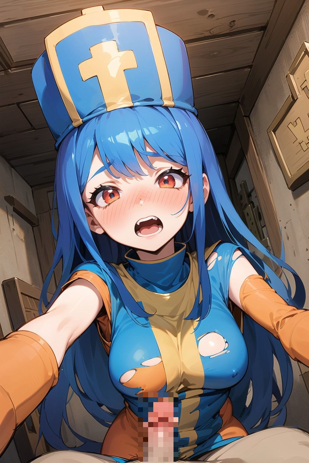 サンプル画像3:女僧侶ちゃんの災難(ココナッツパンチSS) [d_454447]