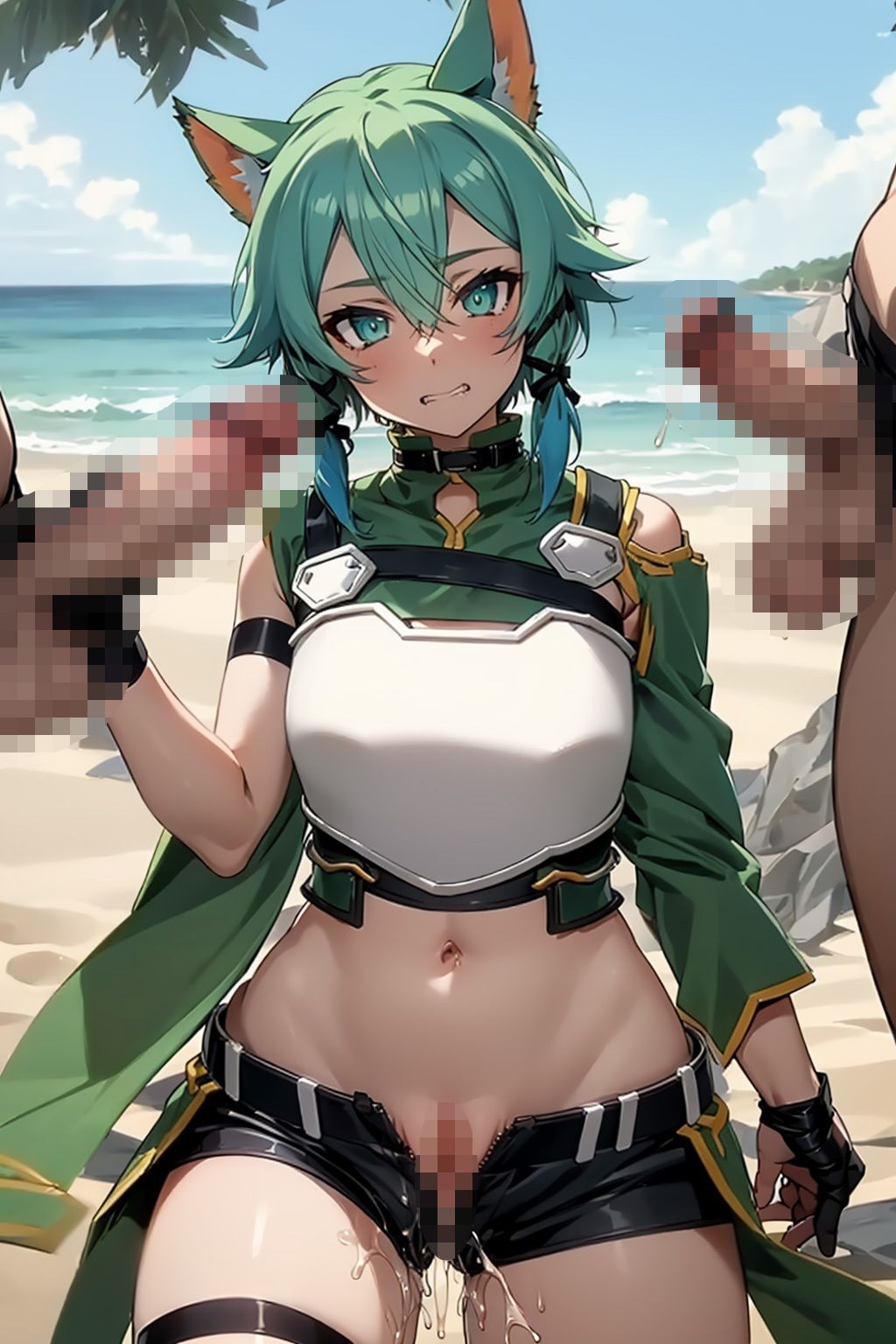 サンプル画像3:ソードアートオンライン – シノンの性交 ALO編 -(AI Innovation) [d_454461]