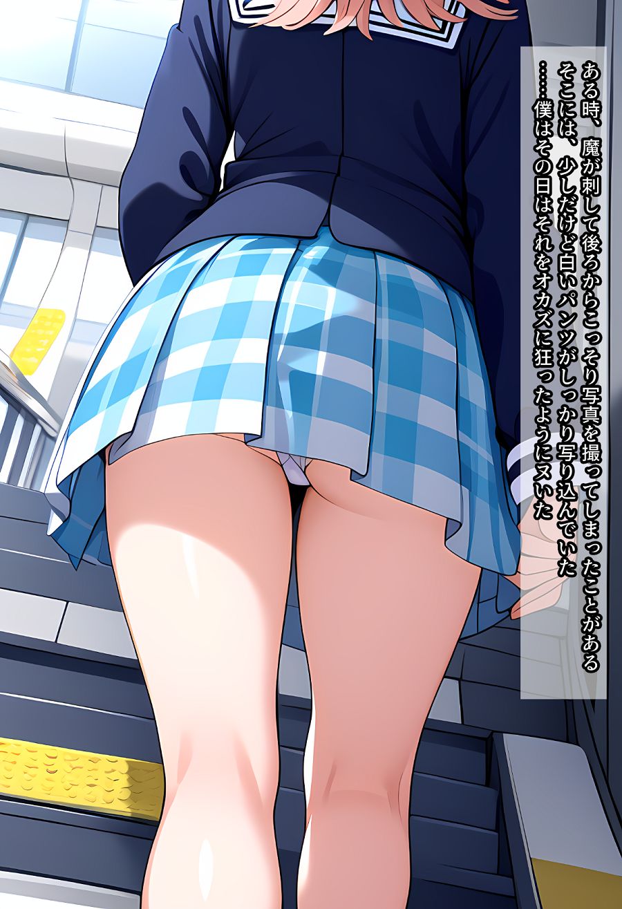 サンプル画像3:同級生の櫻木さんを盗撮して脅迫した話(相田ナリラ) [d_454473]