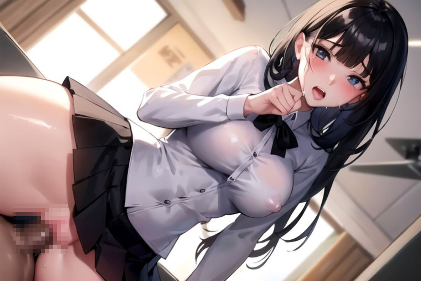 サンプル画像1:中出しされる黒髪の女子校生4(ニッカ堂) [d_454514]