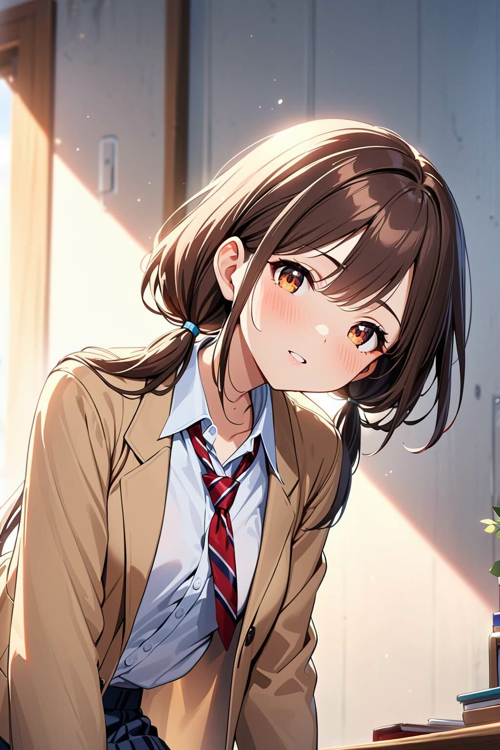 サンプル画像1:真面目系女子と教室でエッチ(ペペチー愛好家) [d_454527]