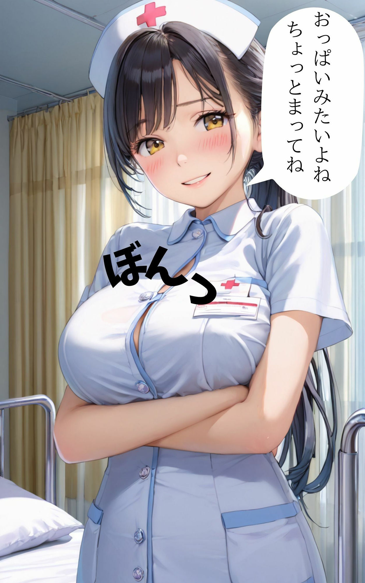 サンプル画像3:病院実習に来た処女看護学生がどエロナースになるまで(sksk) [d_454531]